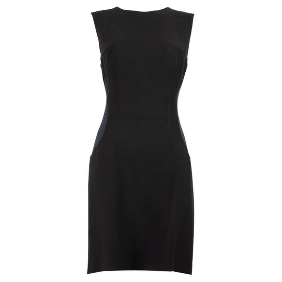 black side panel dress SIDE PANEL CUT OUT MAXI DRESS main image 0